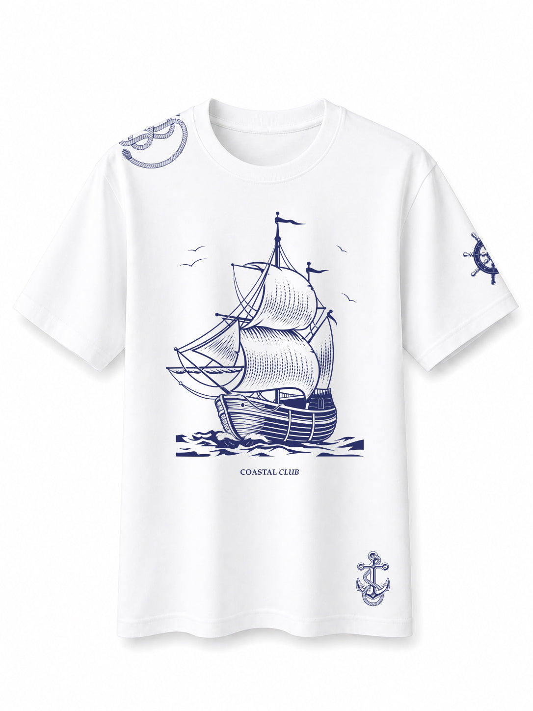 Marine Escape T-Shirt Premium Bio Baumwolle Streetwear | Prolazon