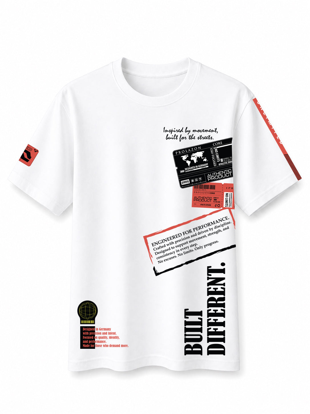 Built Different T-Shirt Premium Bio Baumwolle Streetwear | Prolazon