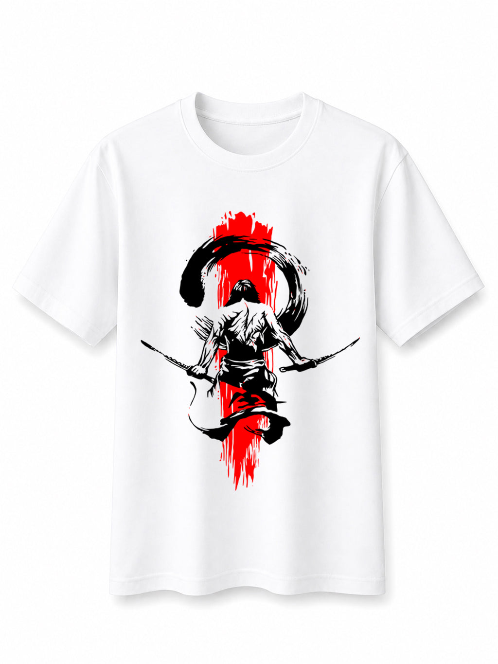 Inferno Samurai T-Shirt Premium Bio Baumwolle Streetwear | Prolazon