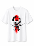 Inferno Samurai T-Shirt Premium Bio Baumwolle Streetwear | Prolazon