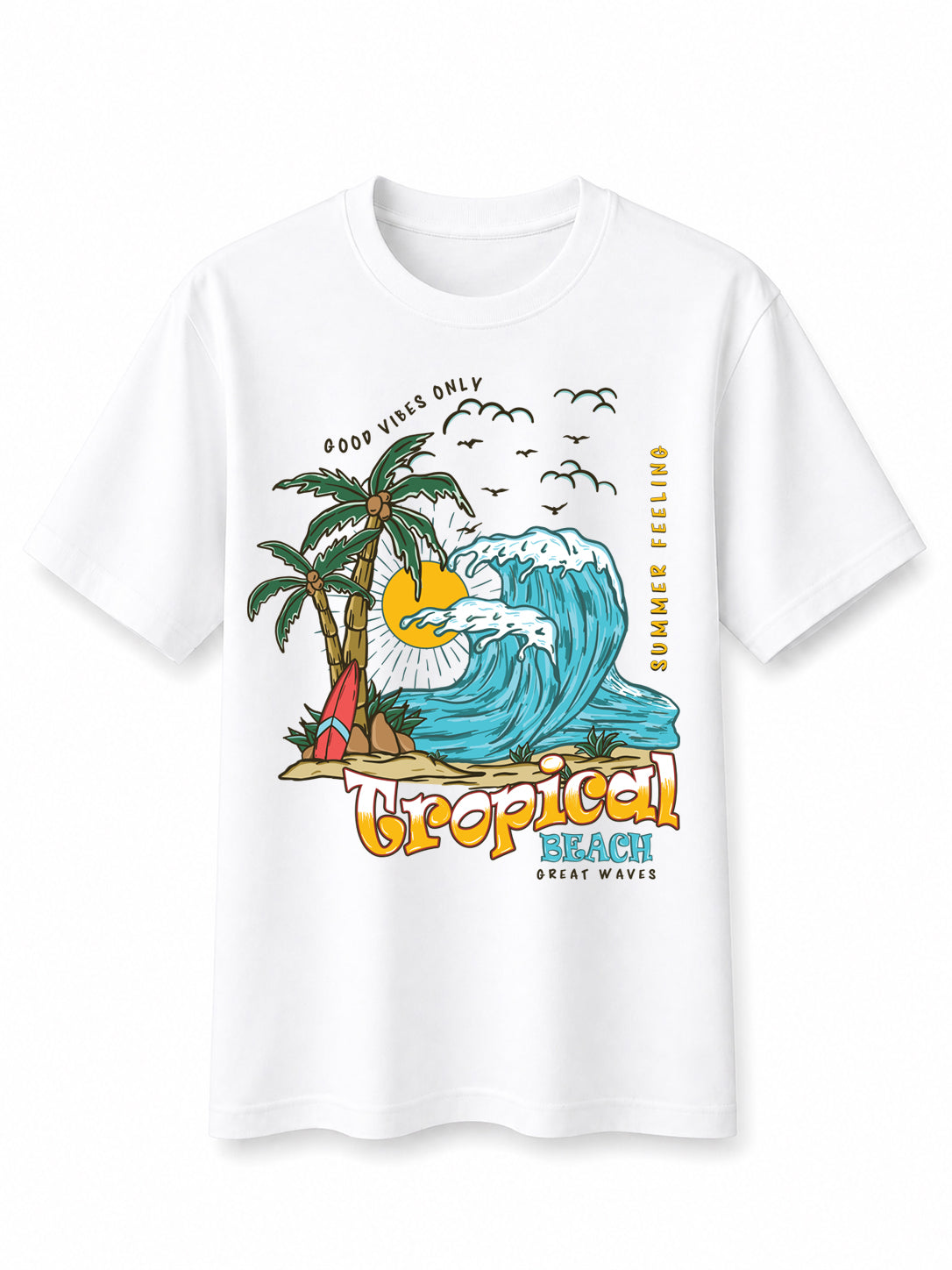 Beach Dream T-Shirt Premium Bio Baumwolle Streetwear | Prolazon