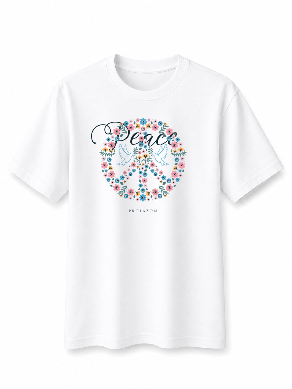Peace T-Shirt Premium Bio Baumwolle Streetwear | Prolazon