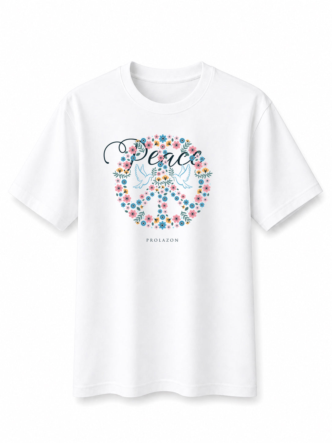 Peace T-Shirt Premium Bio Baumwolle Streetwear | Prolazon