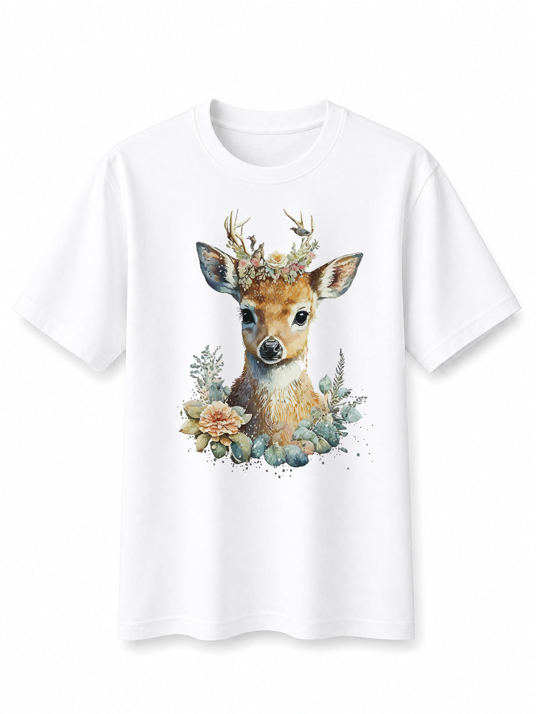 Forest Deer T-Shirt Premium Bio Baumwolle Streetwear | Prolazon