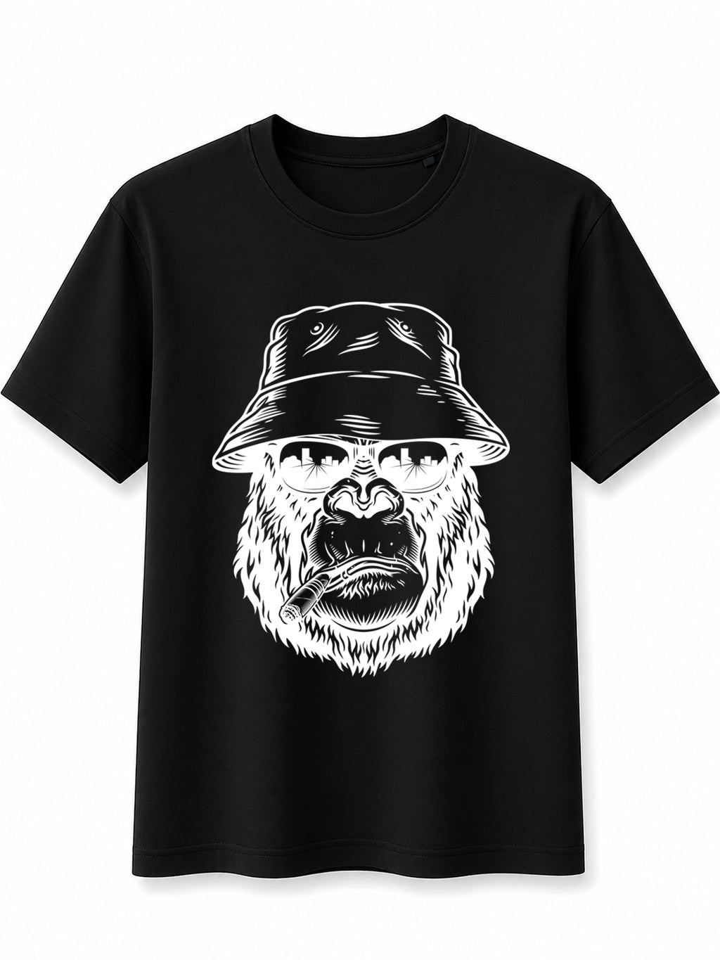 Bucket Gorila T-Shirt Premium Bio Baumwolle Streetwear | Prolazon