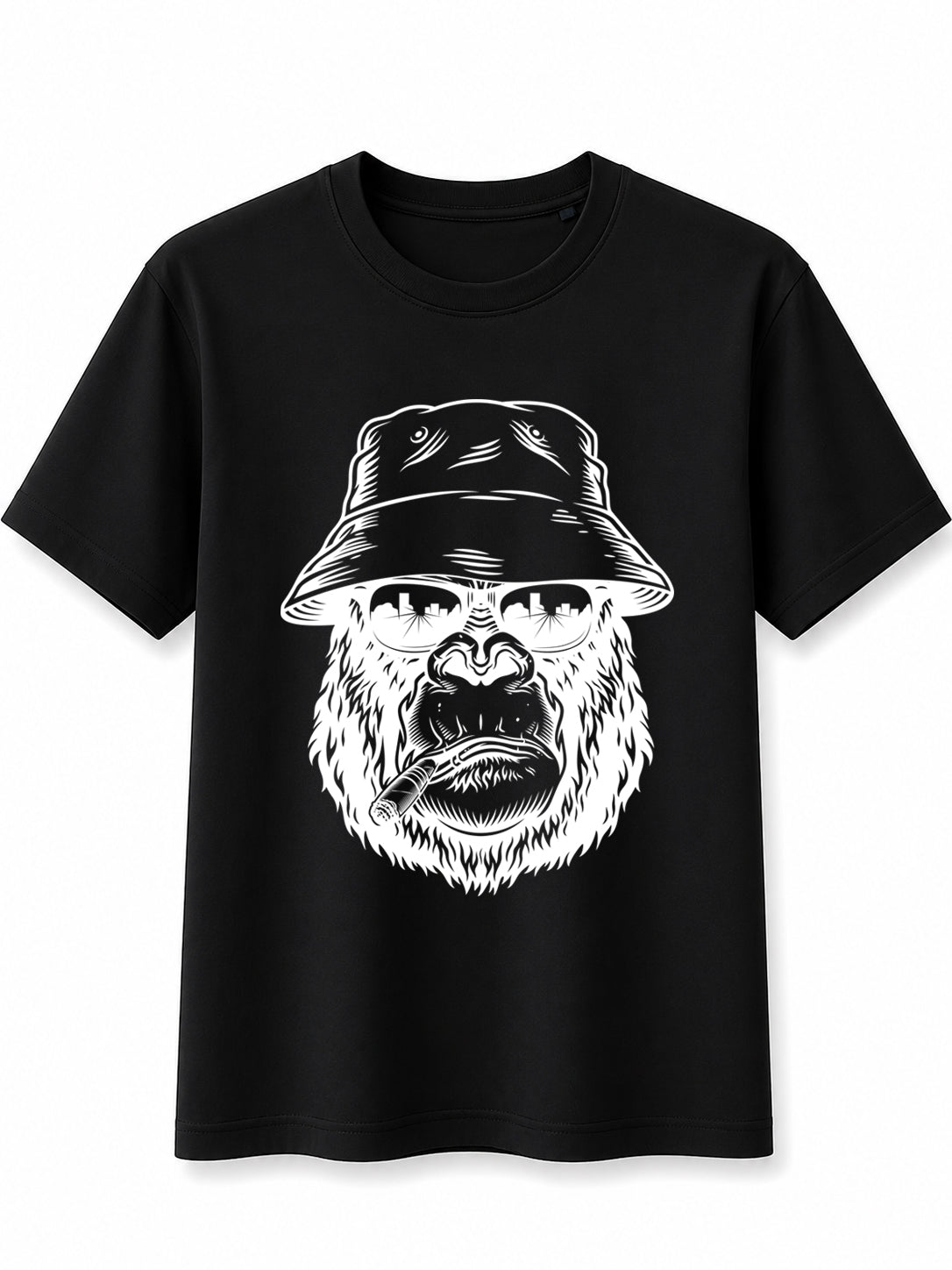 Bucket Gorila T-Shirt Premium Bio Baumwolle Streetwear | Prolazon