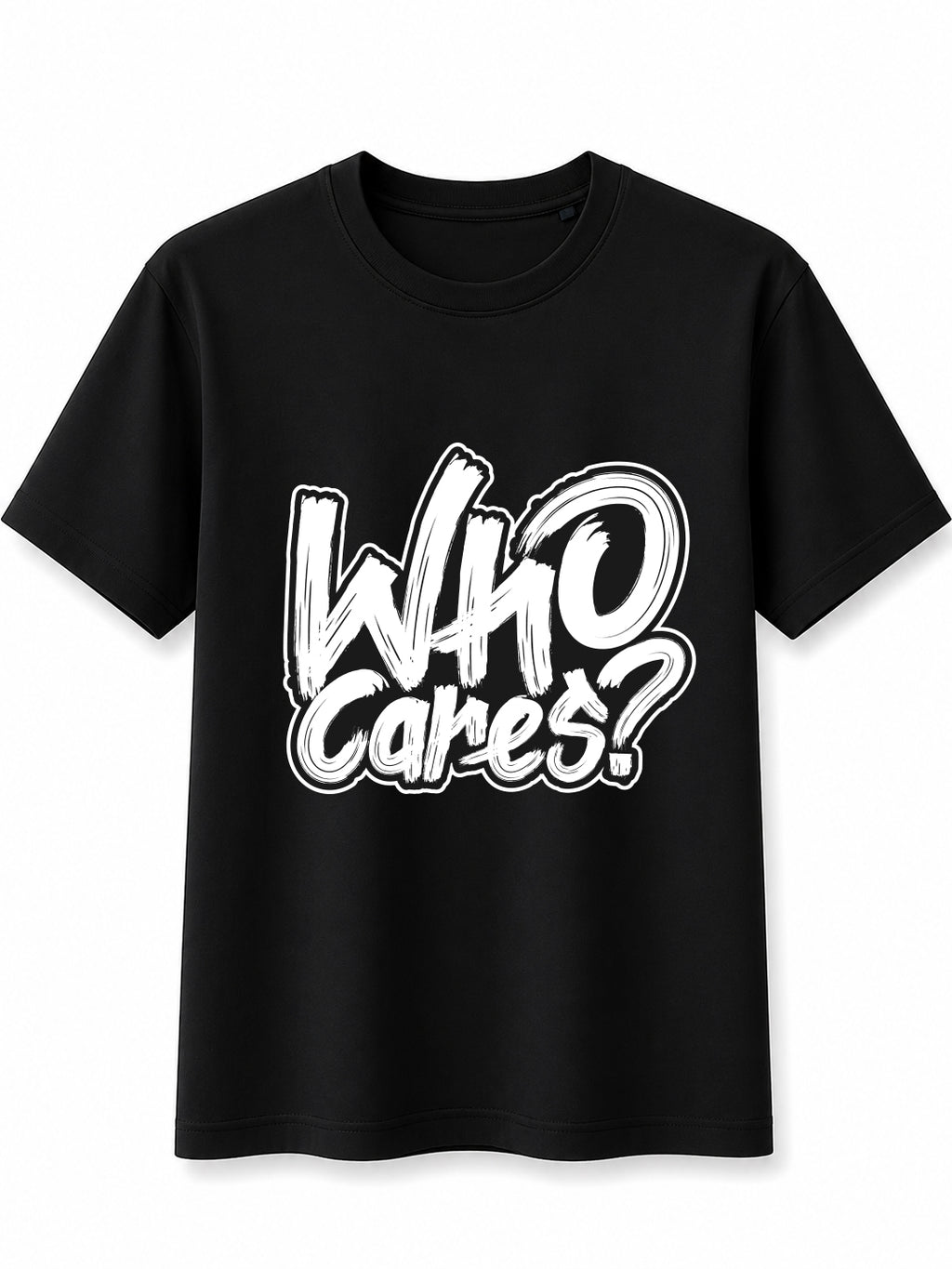 Who Cares T-Shirt Premium Bio Baumwolle Streetwear | Prolazon