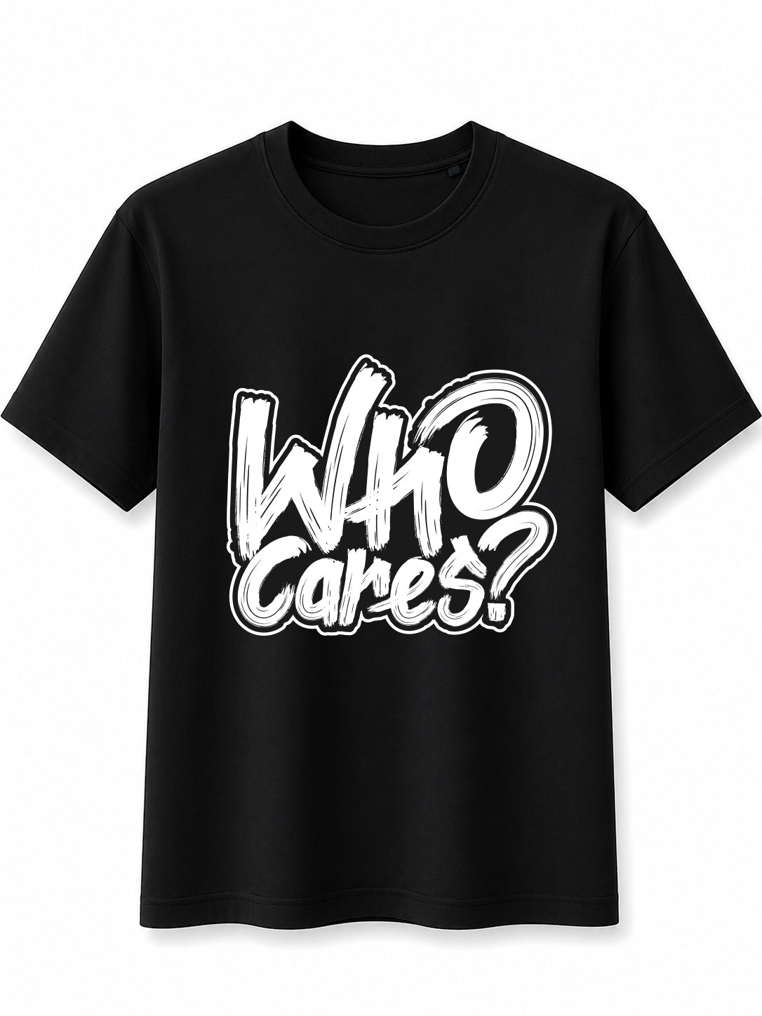 Who Cares T-Shirt Premium Bio Baumwolle Streetwear | Prolazon