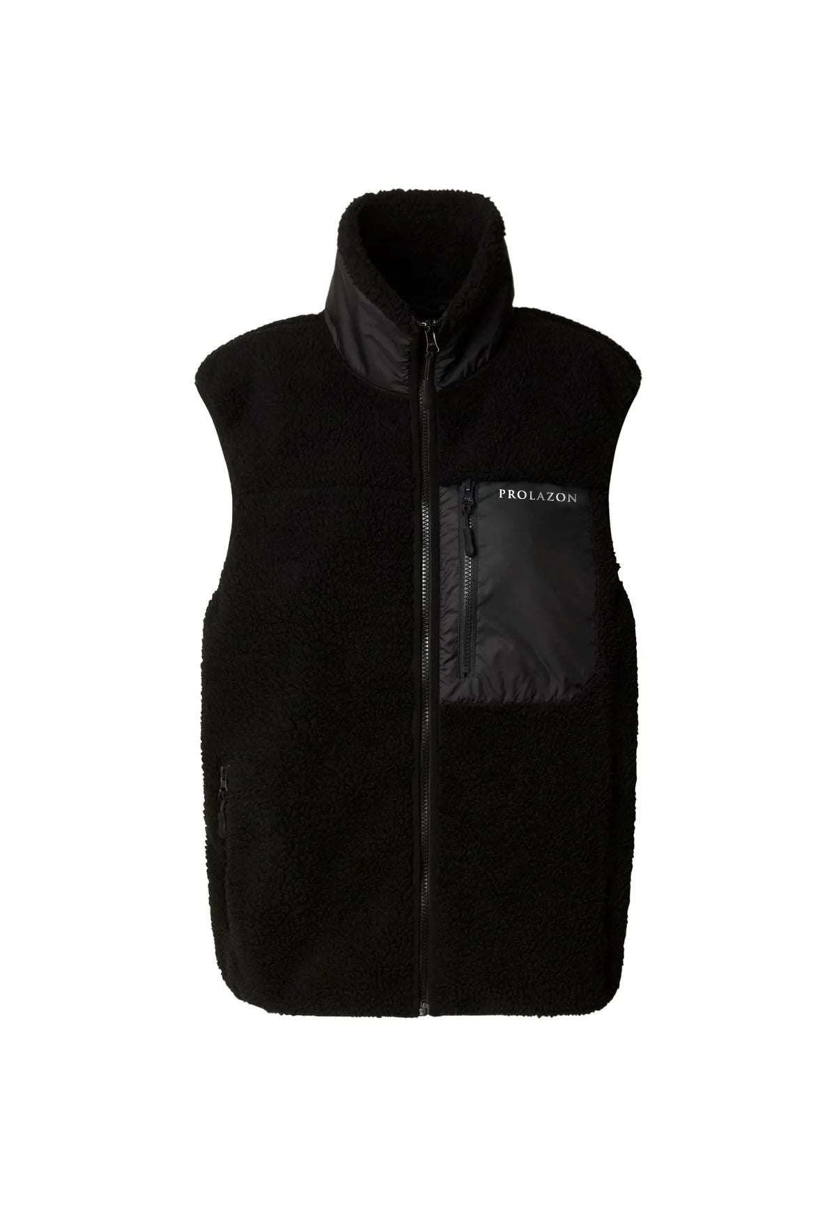 NORDIC Bear Sherpa Weste Shwarz | PROLAZON