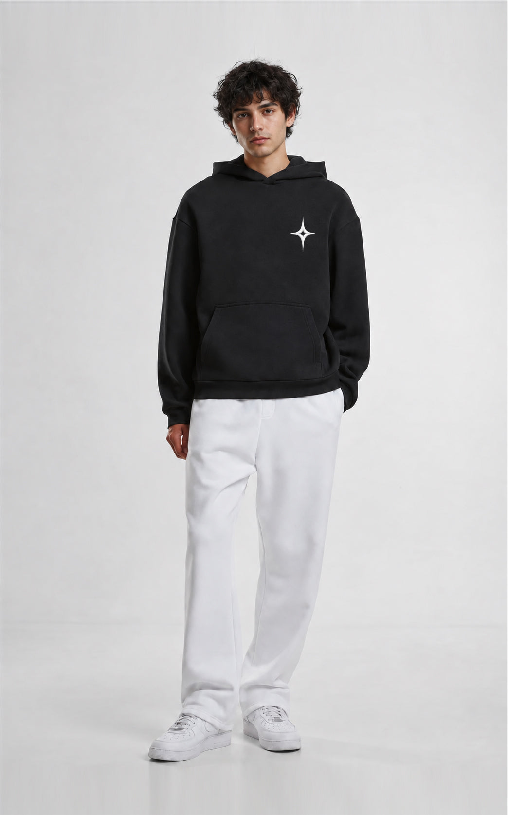 Nova Hoodie – Puff-Optik Black| Prolazon