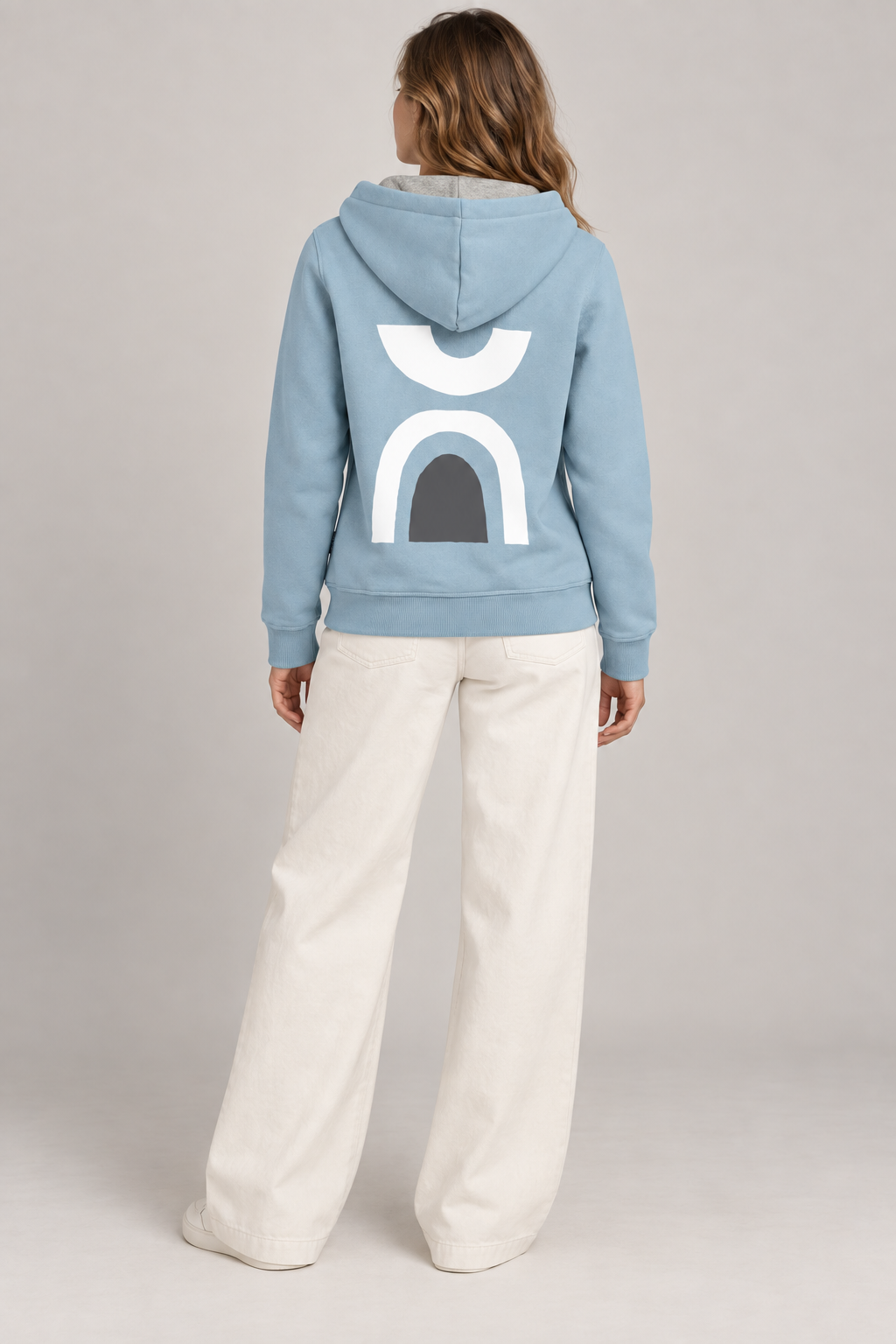 AURA Zip Hoodie Ice Blue | Prolazon