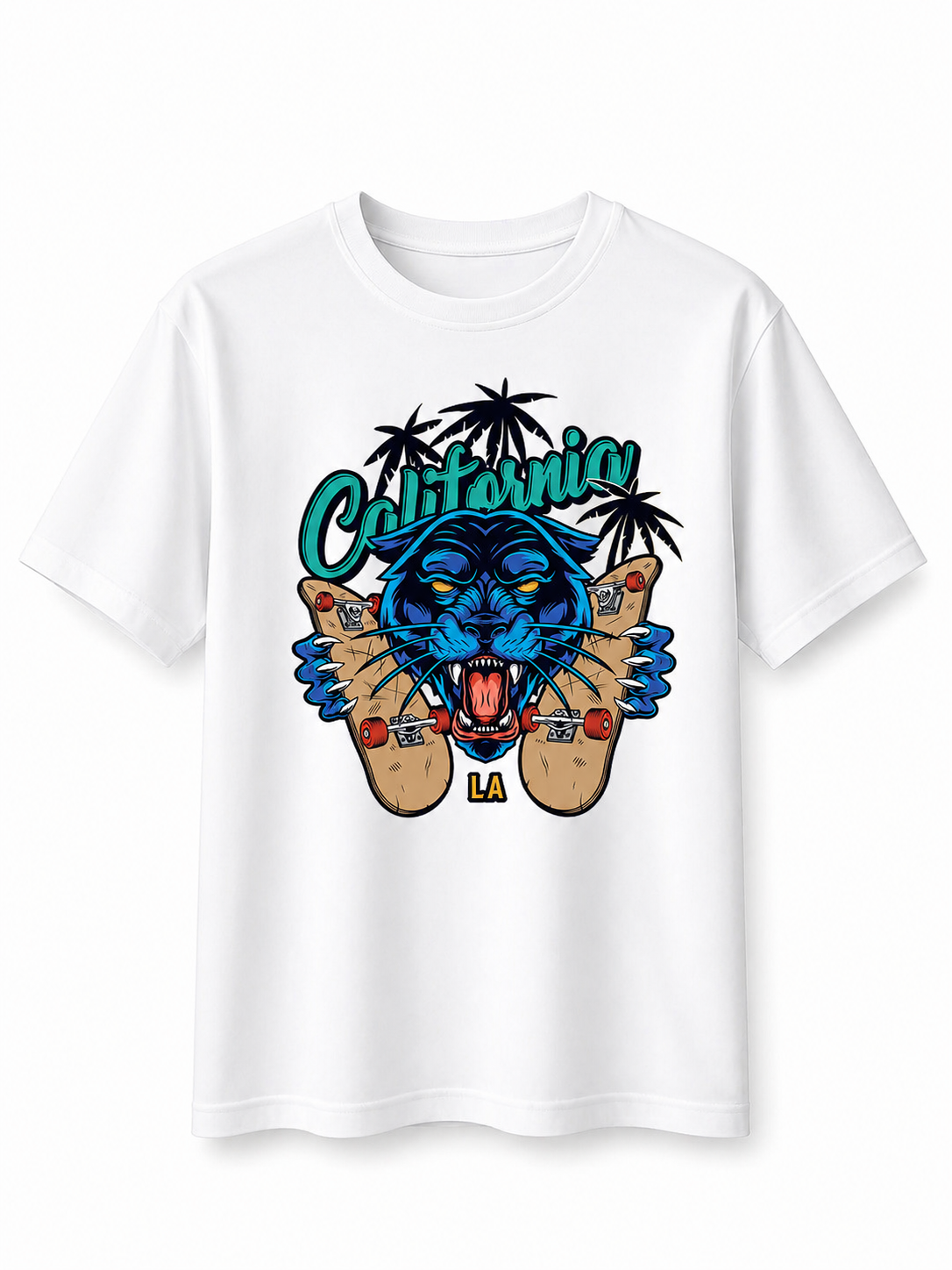 California Panther T-Shirt – Premium Bio Baumwolle Streetwear | Prolazon