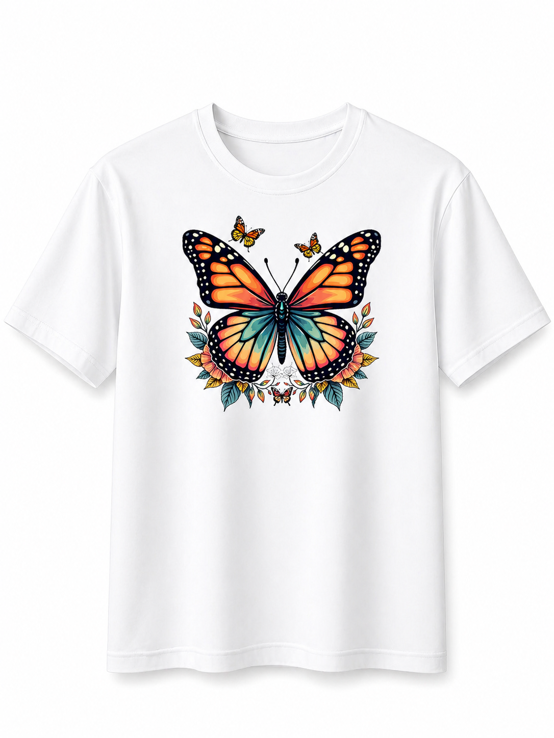 Butterfly T-Shirt Damen – Premium Bio Baumwolle | Prolazon
