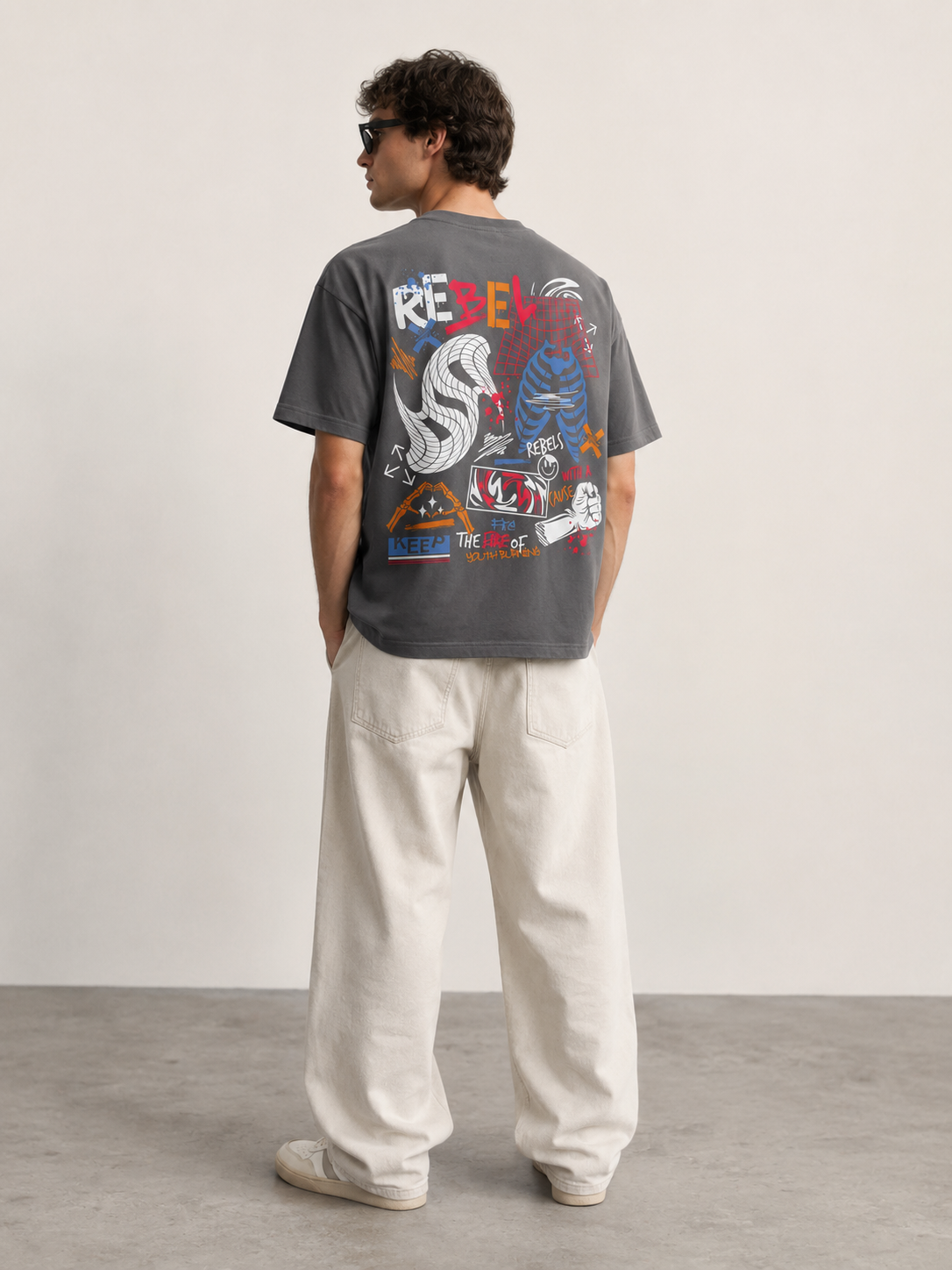 Rebel Premium Bio Baumwolle T-Shirt | Prolazon