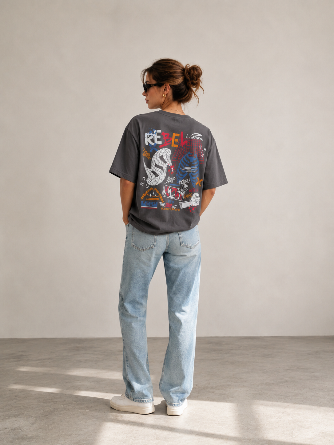 Rebel Premium Bio Baumwolle T-Shirt | Prolazon