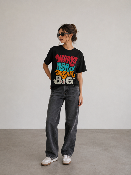 Typography T-Shirt Premium Bio Baumwolle Streetwear | Prolazon