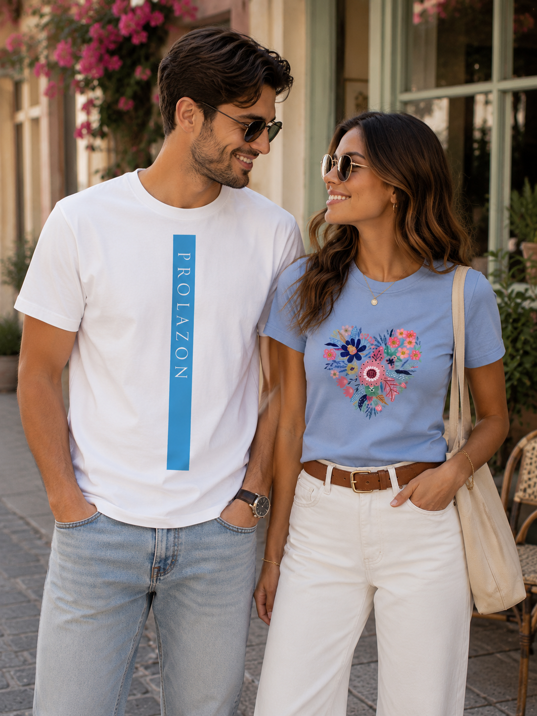 Flowerl T-Shirt  Luxury Roundneck Streetwear | Prolazon