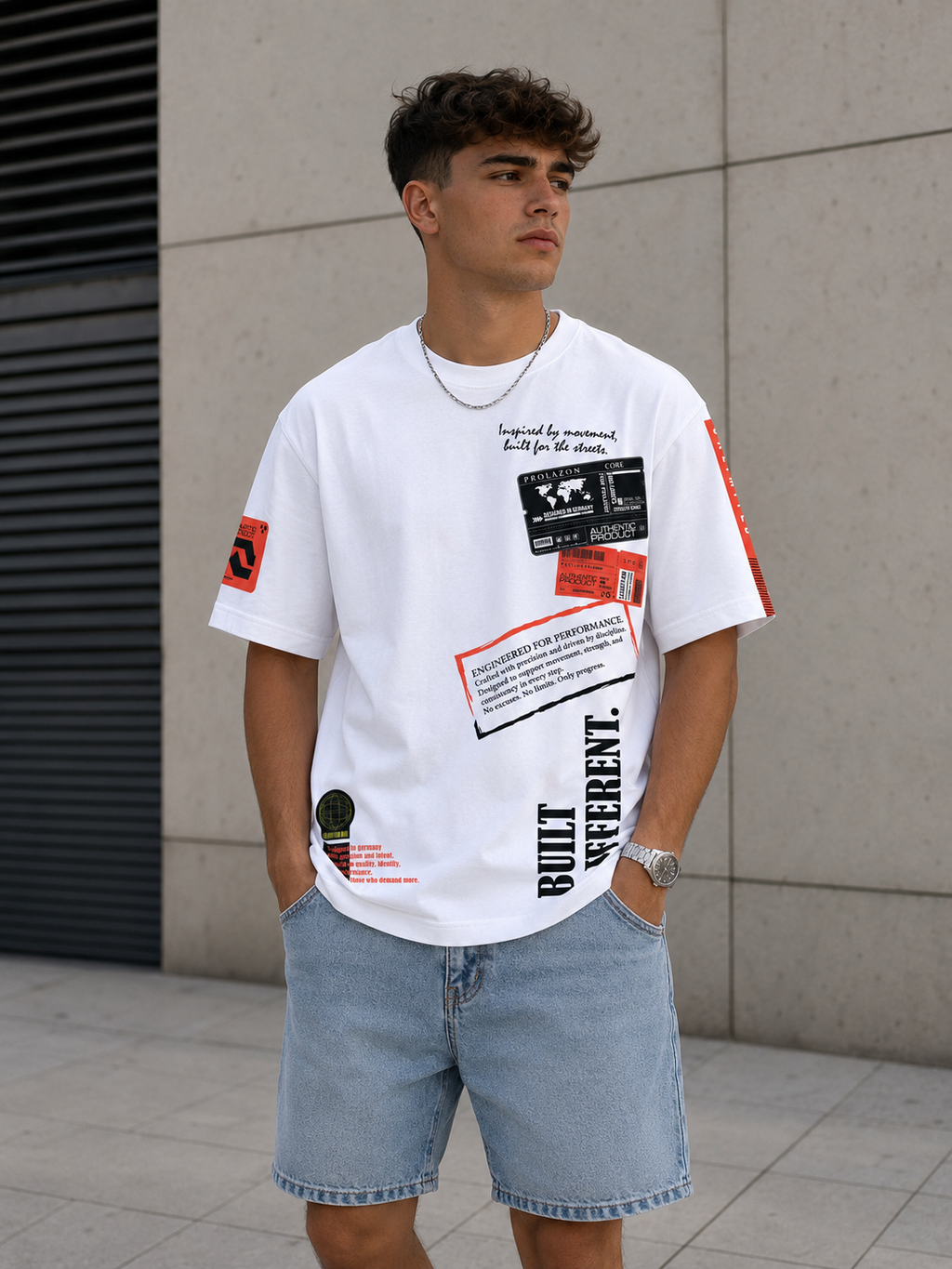 Built Different T-Shirt Premium Bio Baumwolle Streetwear | Prolazon