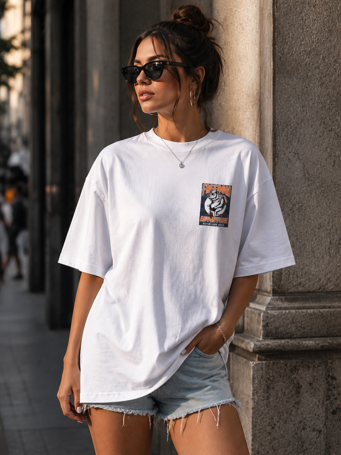Freedom Rider T-Shirt Premium Bio Baumwolle Streetwear | Prolazon