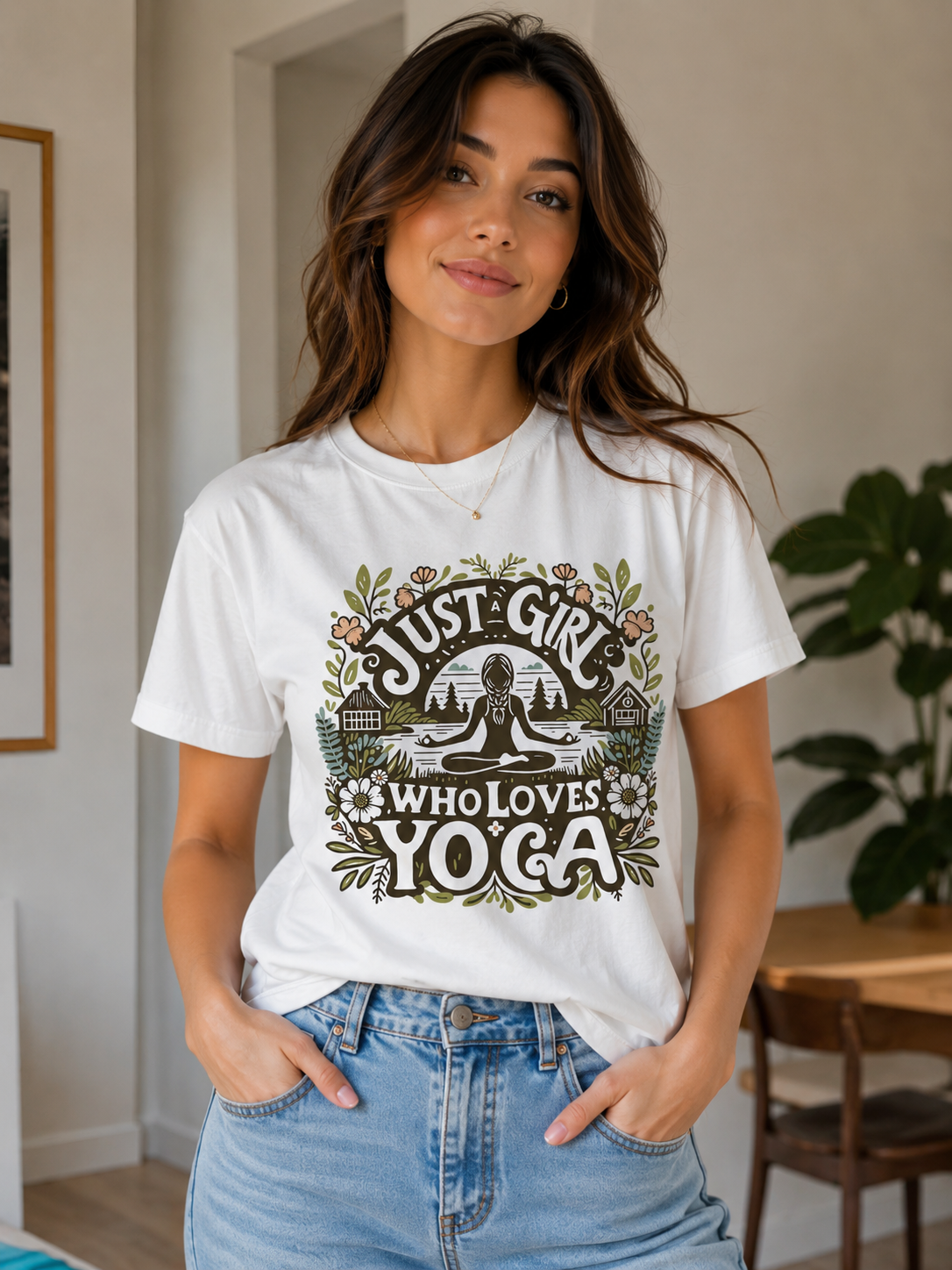 Yoga T-Shirt Premium Bio Baumwolle Streetwear | Prolazon