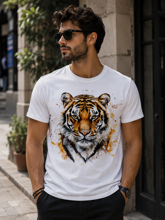 Tiger T-Shirt Premium Bio Baumwolle Streetwear | Prolazon