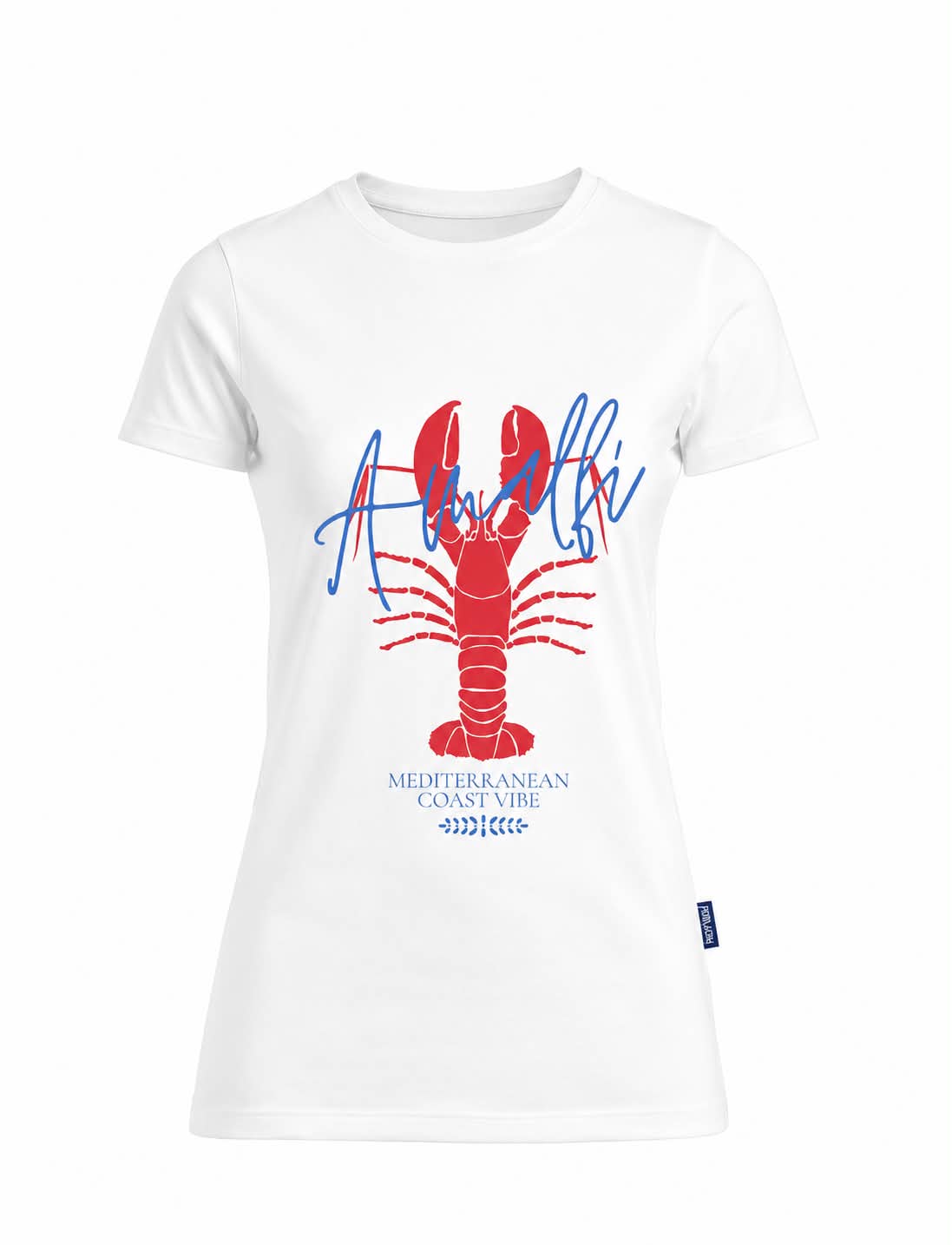 AMALFI WHITE T-Shirt Premium Bio Baumwolle Streetwear | Prolazon