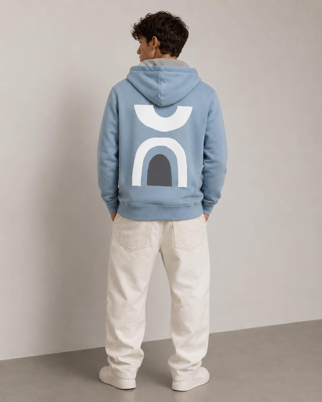 AXIS Zip Hoodie Ice Blue | Prolazon
